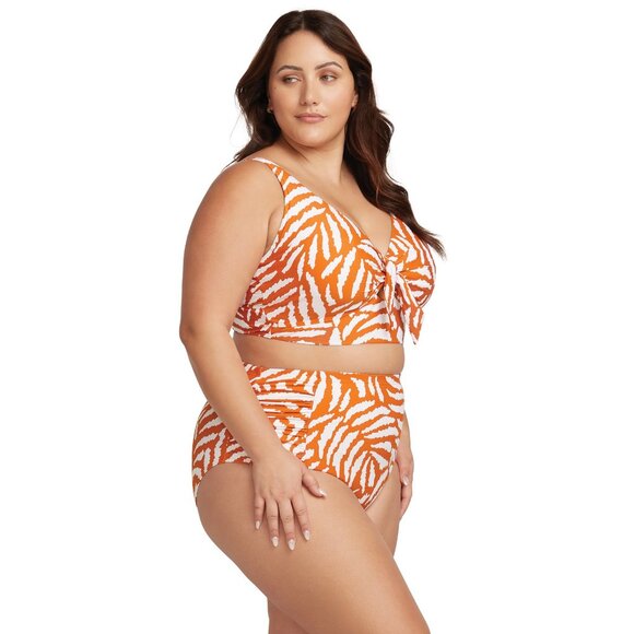NWT Womens Size 12 Artesands April Spritz High Waist & Cezanne Top Swimsuit NEW - Picture 5 of 6